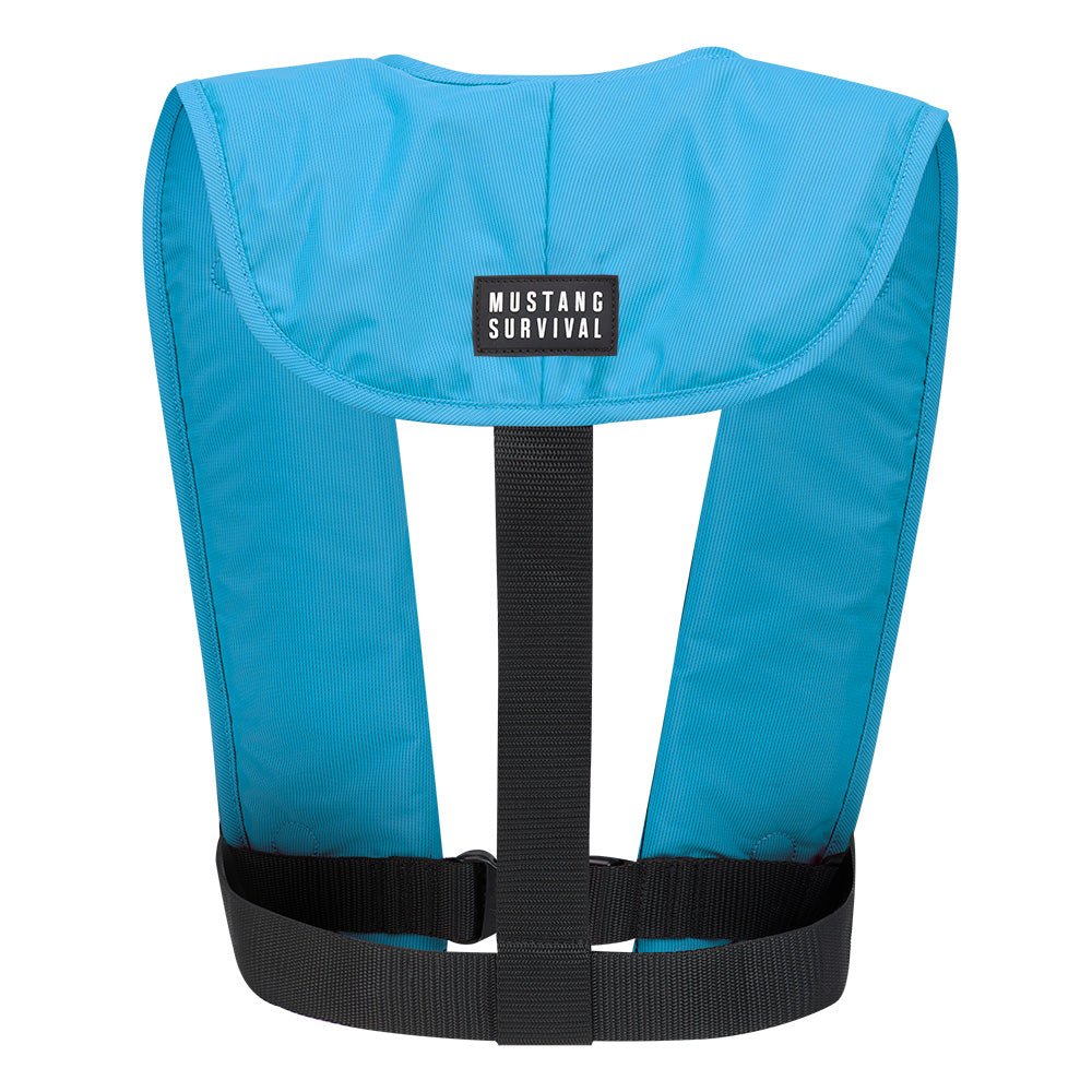 Mustang MIT 70 Manual Inflatable PFD - Azure (Blue) [MD4041-268-0-202] - The Happy Skipper