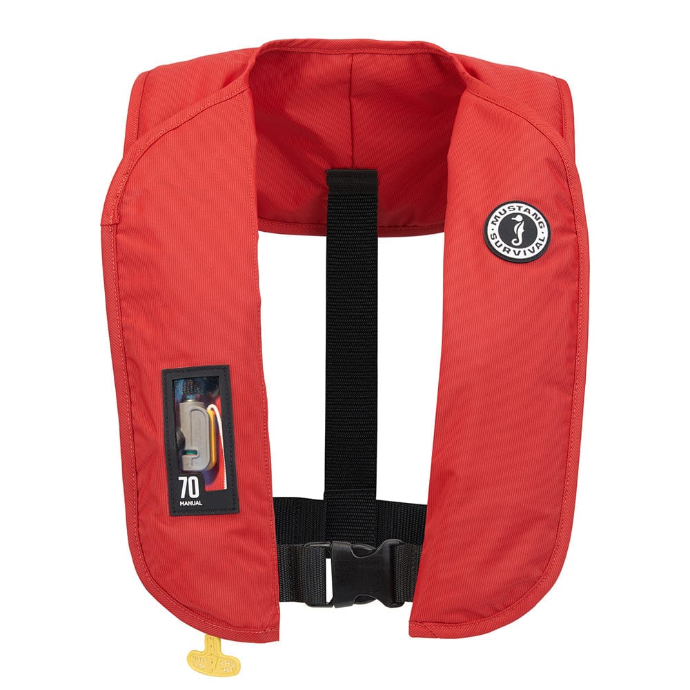 Mustang MIT 70 Manual Inflatable PFD - Red [MD4041-4-0-202] - The Happy Skipper