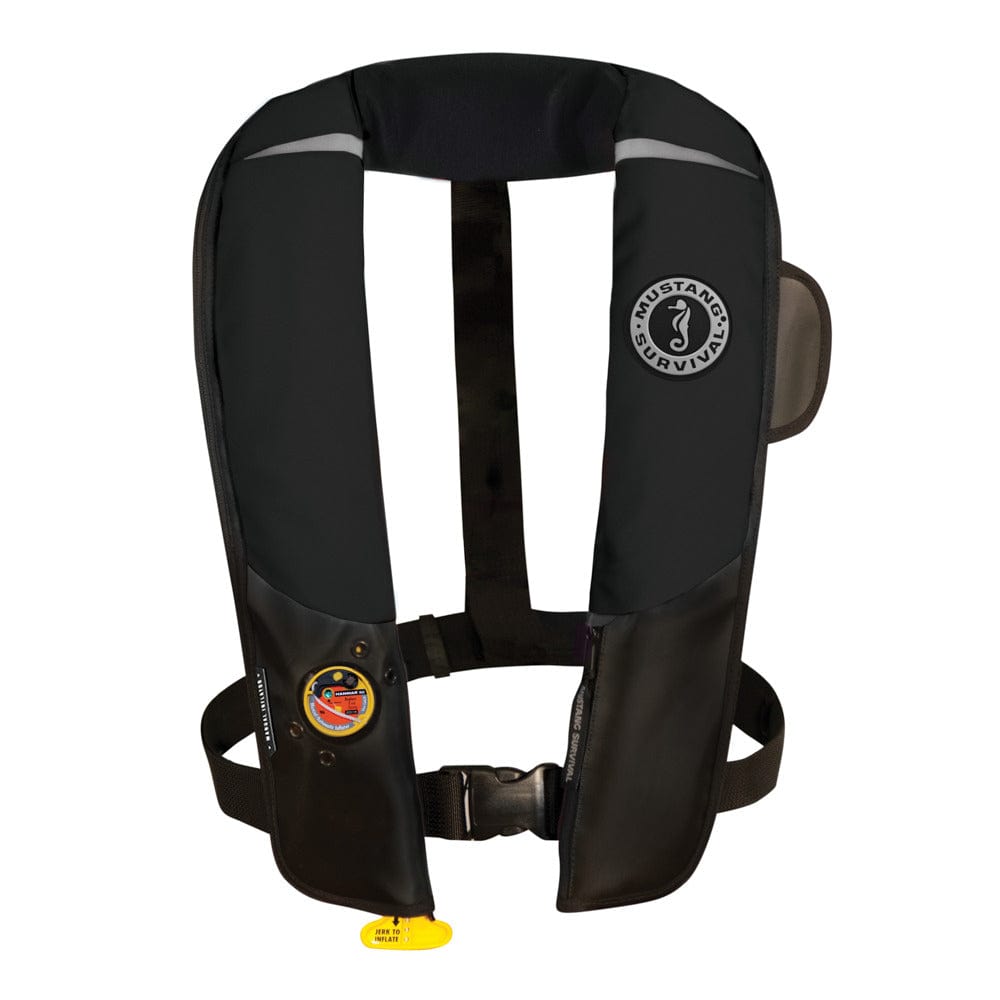 Mustang Pilot 38 Inflatable PFD - Black - Manual [MD3181-13-0-202] - The Happy Skipper