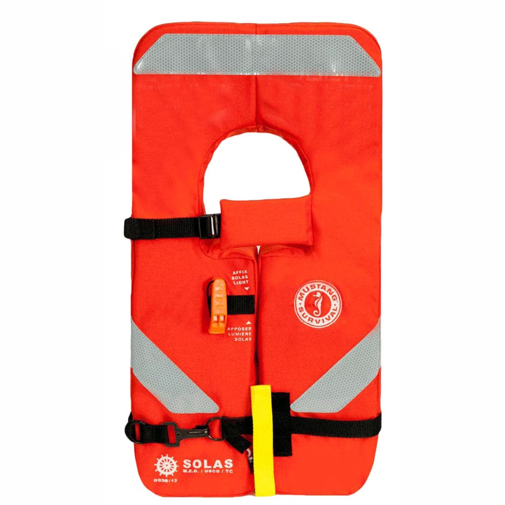 Mustang SOLAS Type 1 Adult Life Jacket - Orange [MV8040-2-0-227] - The Happy Skipper