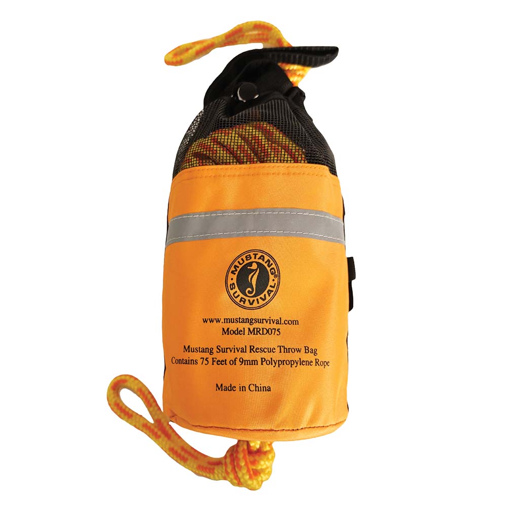 Mustang Throw Bag - 75 Rope [MRD075-0-0-215] - The Happy Skipper