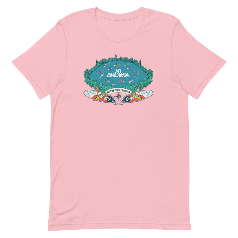 My Boardroom - Paddleboard Design - Short-Sleeve Unisex T-Shirt - The Happy Skipper