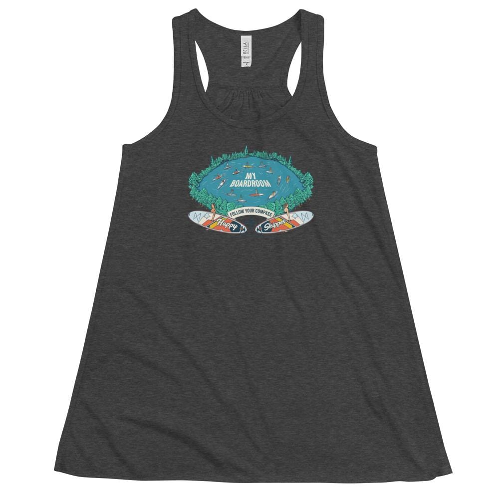My Boardroom Women's Flowy Racerback Tank - The Happy Skipper