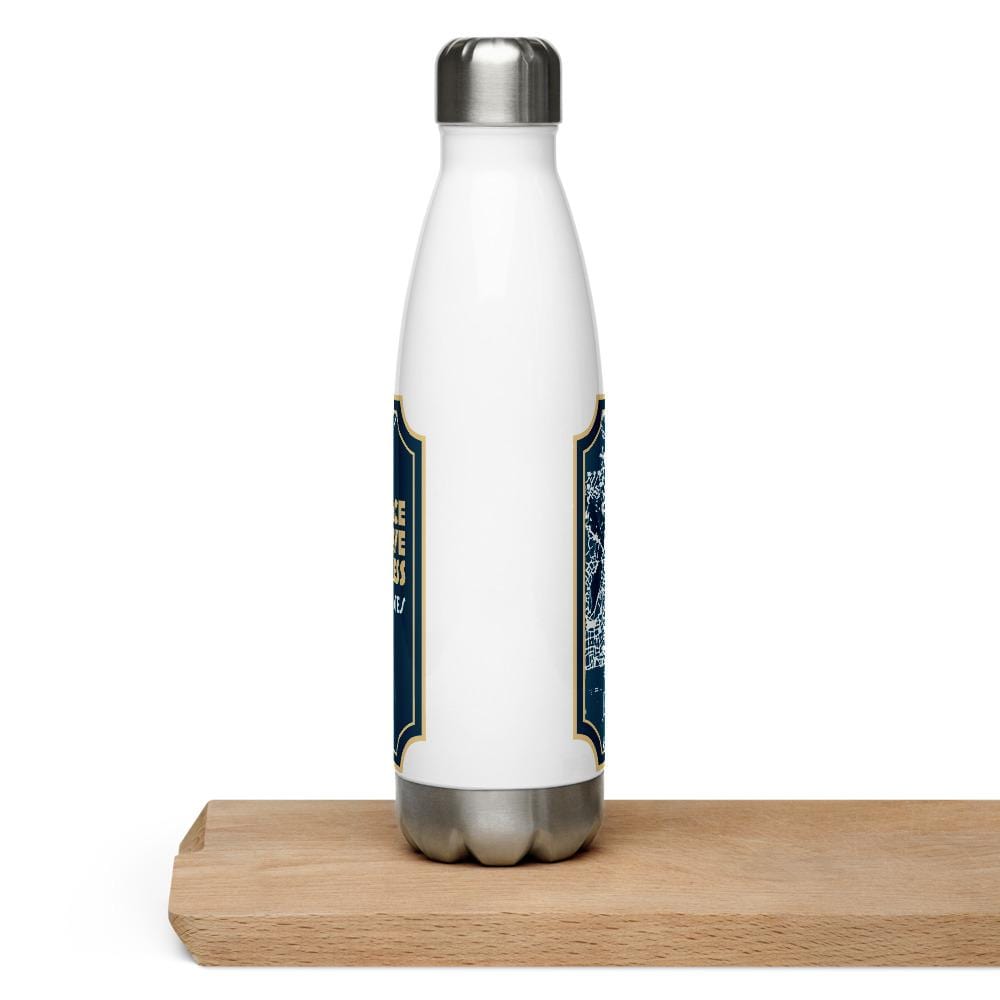 My Happy Place Doesn't Have an Address, Only Coordinates™ Stainless Steel Water Bottle - The Happy Skipper