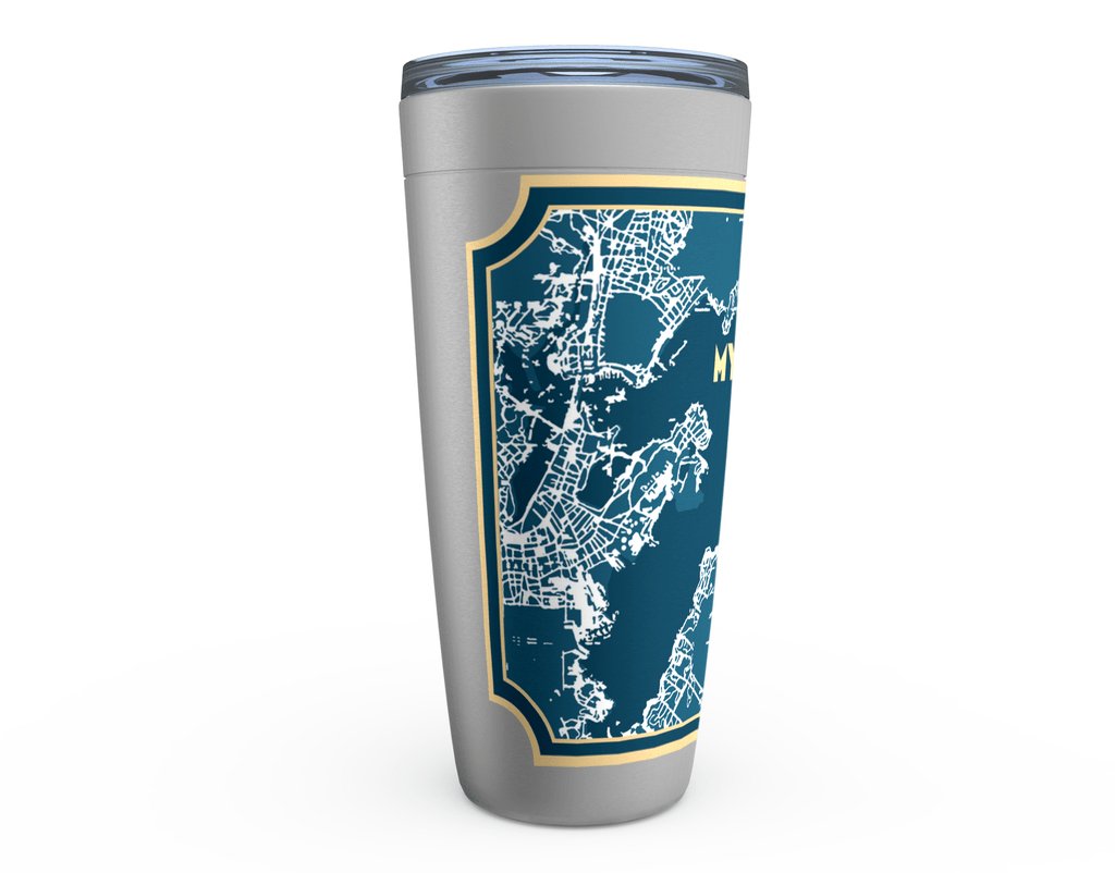 My Happy Place Doesn't Have an Address Viking Tumblers - The Happy Skipper