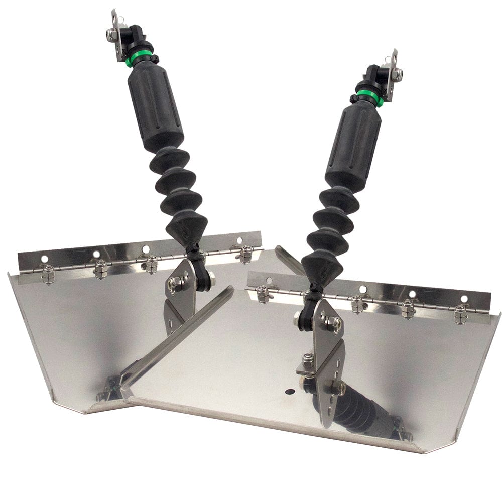 Nauticus ST1290-60 Smart Tab Trim Tabs 12 X 9 f/ 12-18' Boats w/60-150 HP [ST1290-60] - The Happy Skipper