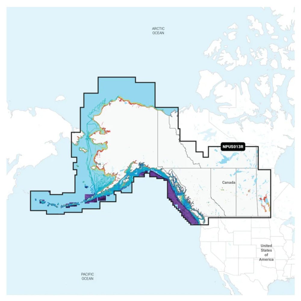 Navionics Platinum+ NPUS013R - Canada, West Alaska [010-C1467-40] - The Happy Skipper