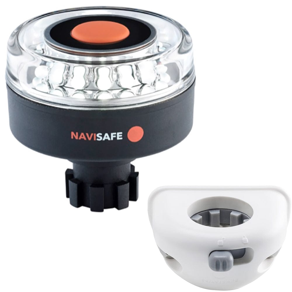 Navisafe Navilight 360 2NM w/Navibolt Base Vertical Mount - White [042KIT6] - The Happy Skipper