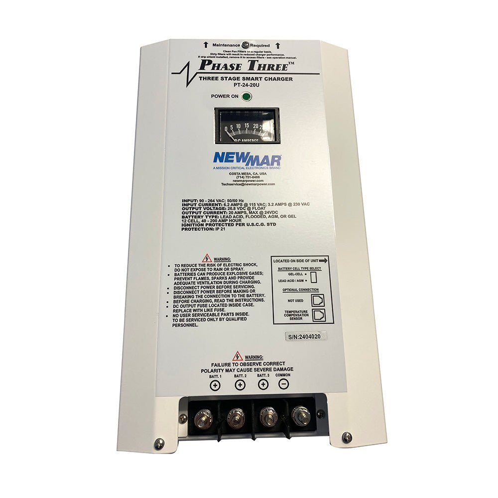 Newmar PT-24-20U Battery Charger [PT-24-20U] - The Happy Skipper