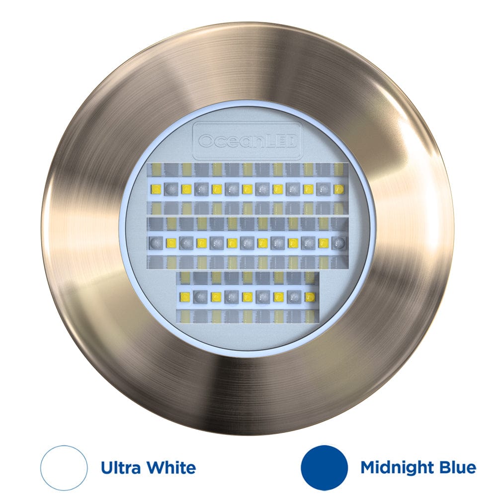 OceanLED Explore E6 XFM Underwater Light - Ultra White/Midnight Blue [E6009BW] - The Happy Skipper