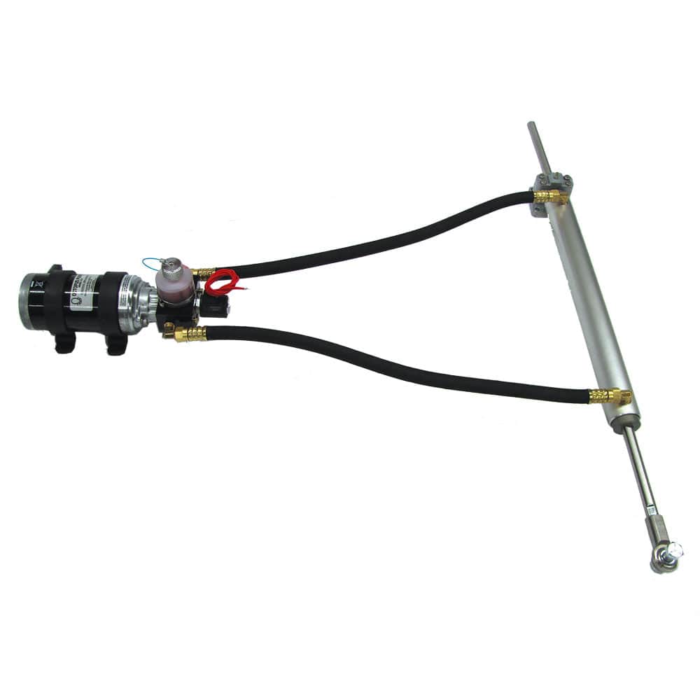 Octopus 12" Stroke Remote 38mm Linear Drive - 12V - Up To 60' or 33,000lbs [OCTAF1212LAR12] - The Happy Skipper