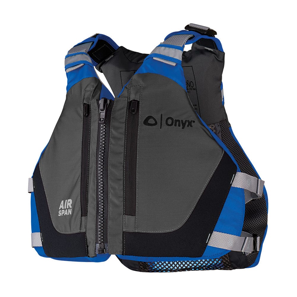 Onyx Airspan Breeze Life Jacket - M/L - Blue [123000-500-040-23] - The Happy Skipper