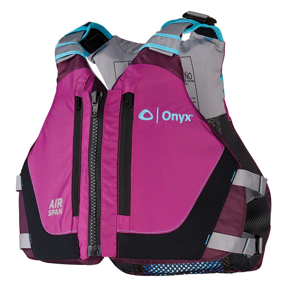 Onyx Airspan Breeze Life Jacket - M/L - Purple [123000-600-040-23] - The Happy Skipper