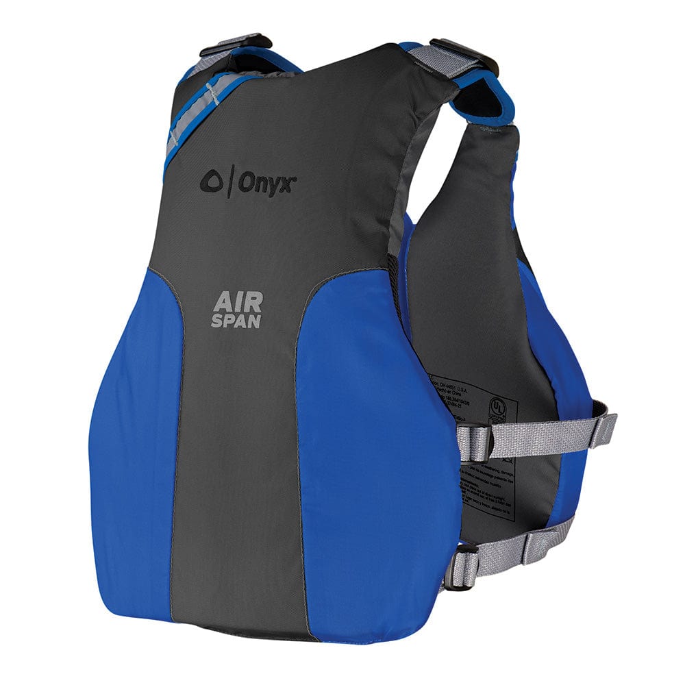 Onyx Airspan Breeze Life Jacket - XL/2X - Blue [123000-500-060-23] - The Happy Skipper