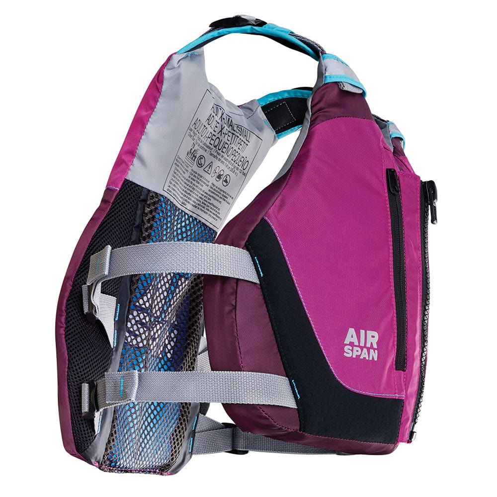 Onyx Airspan Breeze Life Jacket - XL/2X - Purple [123000-600-060-23] - The Happy Skipper