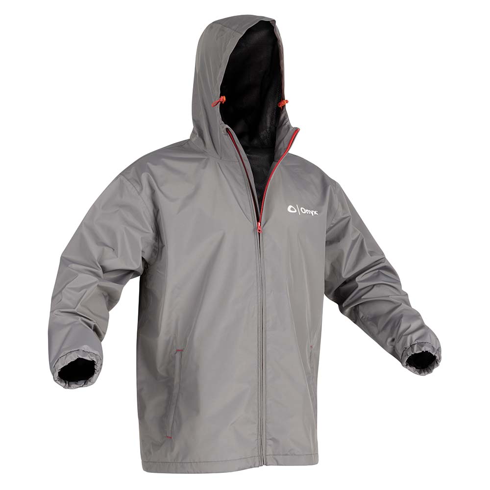 Onyx Essential Rain Jacket - Large - Grey [502900-701-040-22] - The Happy Skipper