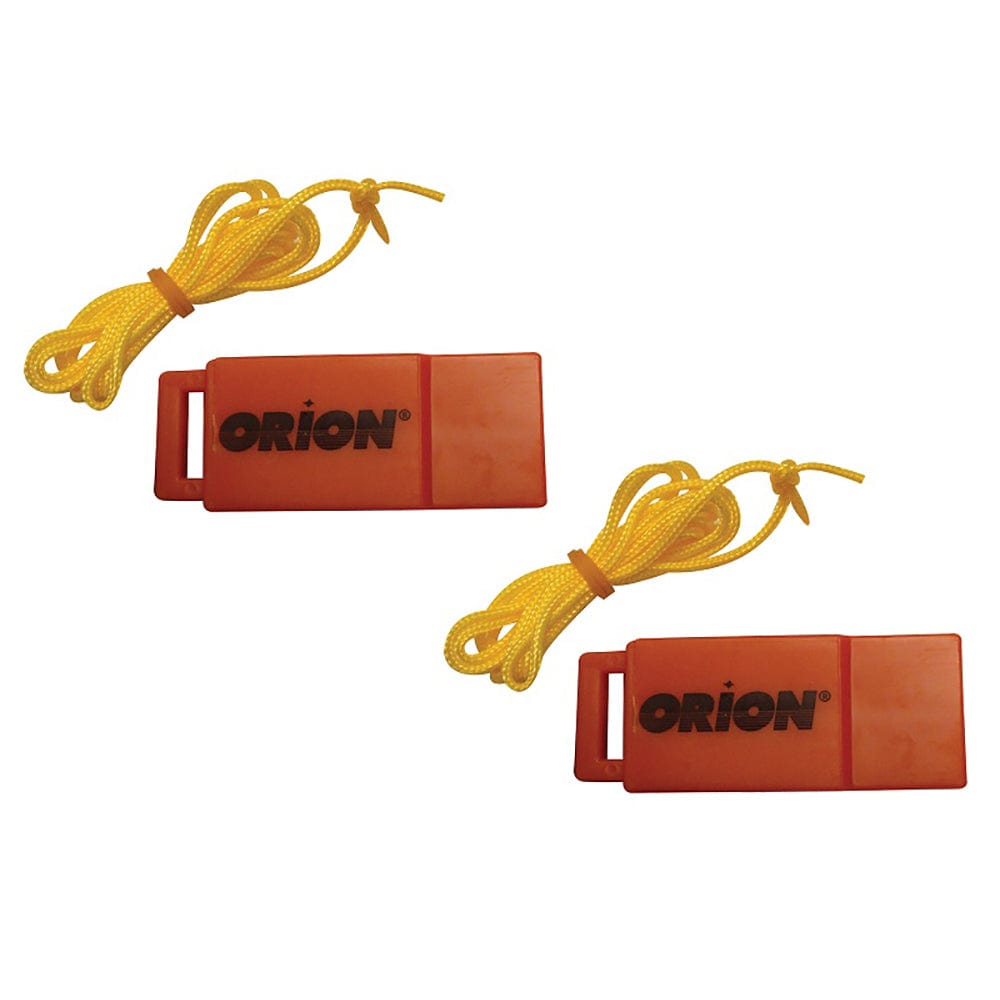 Orion Safety Whistle w/Lanyards - 2-Pack [676] - The Happy Skipper