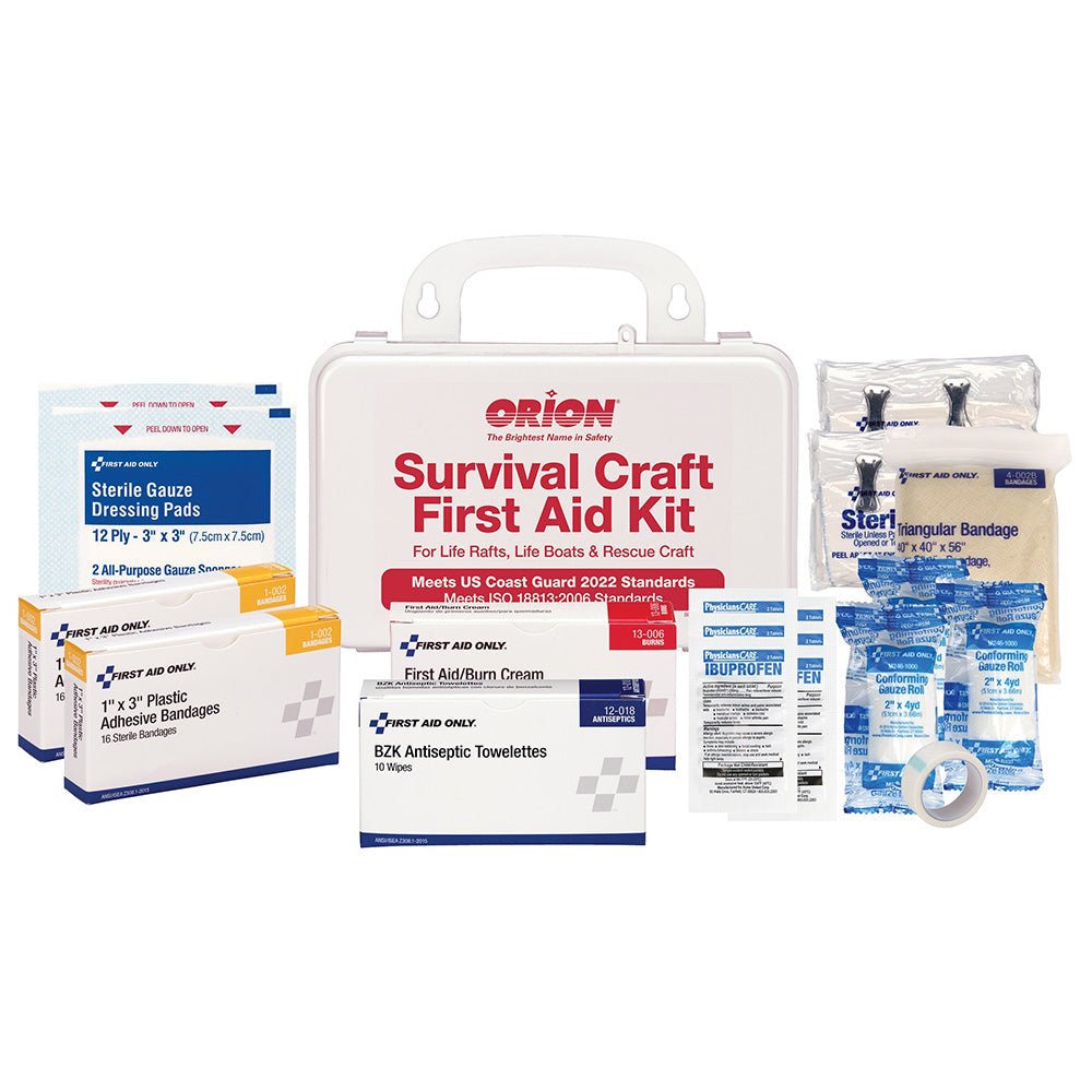 Orion Survival Craft First Aid Kit - Hard Plastic Case [816] - The Happy Skipper