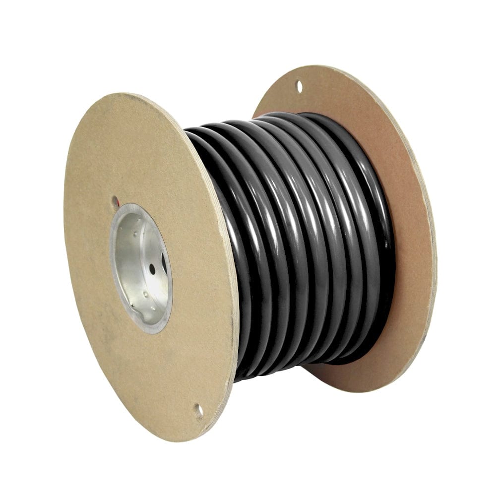 Pacer Black 1/0 AWG Battery Cable - 50 [WUL1/0BK-50] - The Happy Skipper