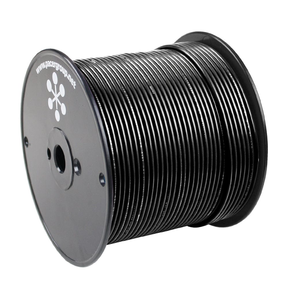 Pacer Black 14 AWG Primary Wire - 500 [WUL14BK-500] - The Happy Skipper