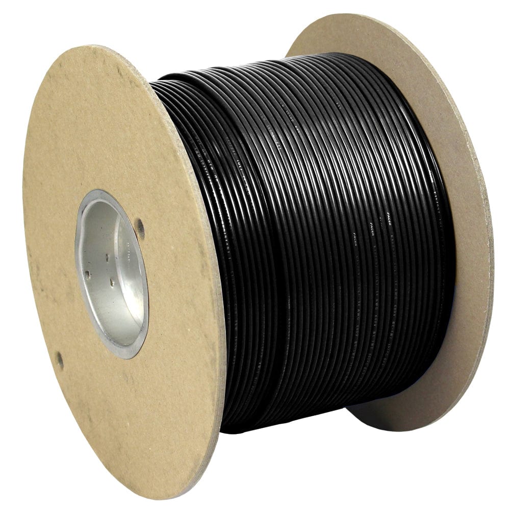 Pacer Black 18 AWG Primary Wire - 1,000 [WUL18BK-1000] - The Happy Skipper