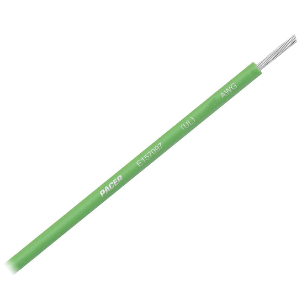 Pacer Light Green 16 AWG Primary Wire - 25 [WUL16LG-25] - The Happy Skipper