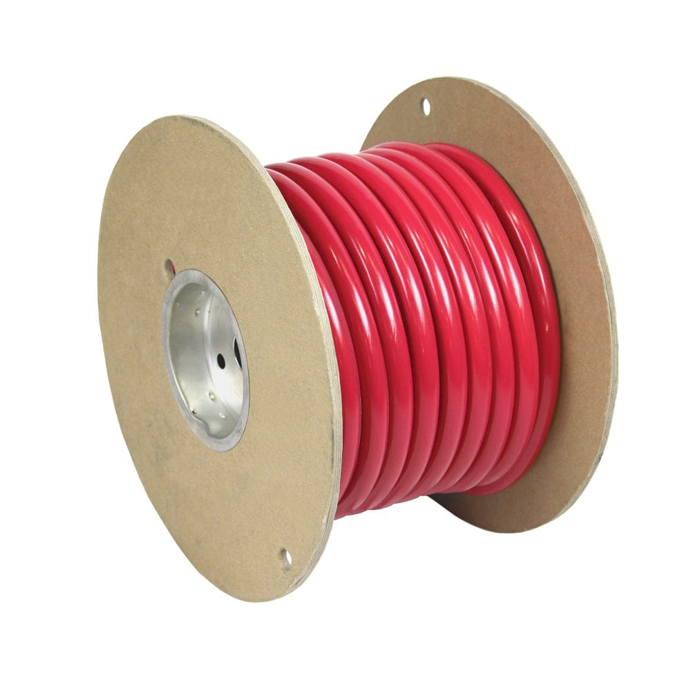 Pacer Red 4 AWG Battery Cable - 25 [WUL4RD-25] - The Happy Skipper