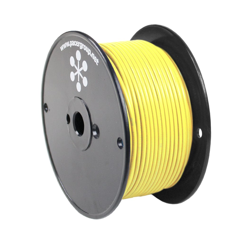 Pacer Yellow 16 AWG Primary Wire - 250 [WUL16YL-250] - The Happy Skipper