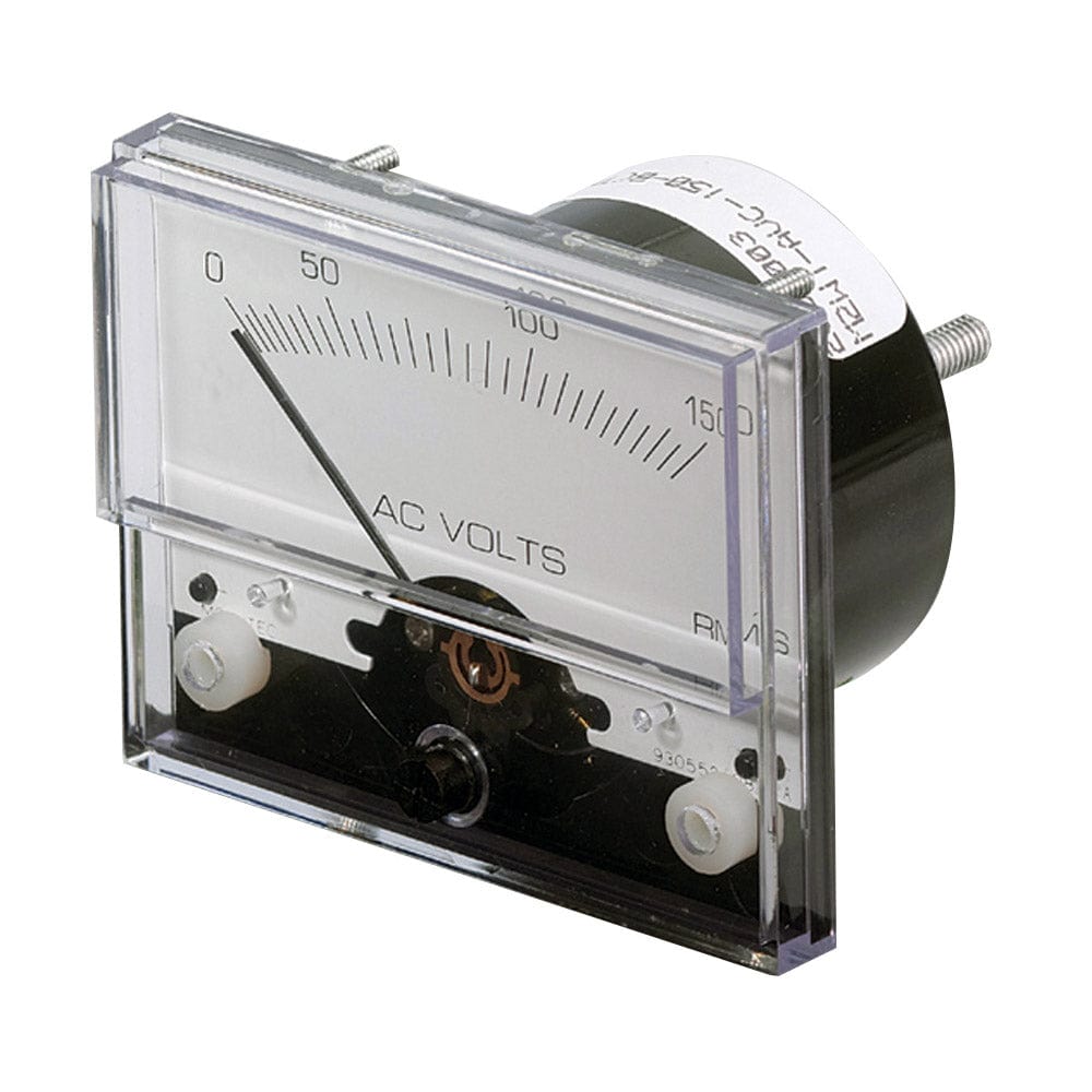 Paneltronics Analog AC Voltmeter - 0-150VAC - 2-1/2" [289-003] - The Happy Skipper