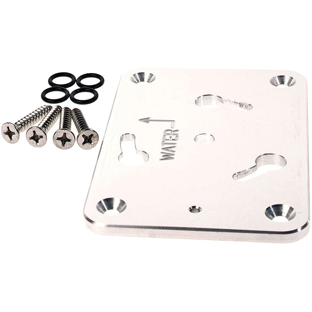Panther Spare Bow Mount Base Kit f/ King Pin - Clear - Anodized [KPBQCKA] - The Happy Skipper