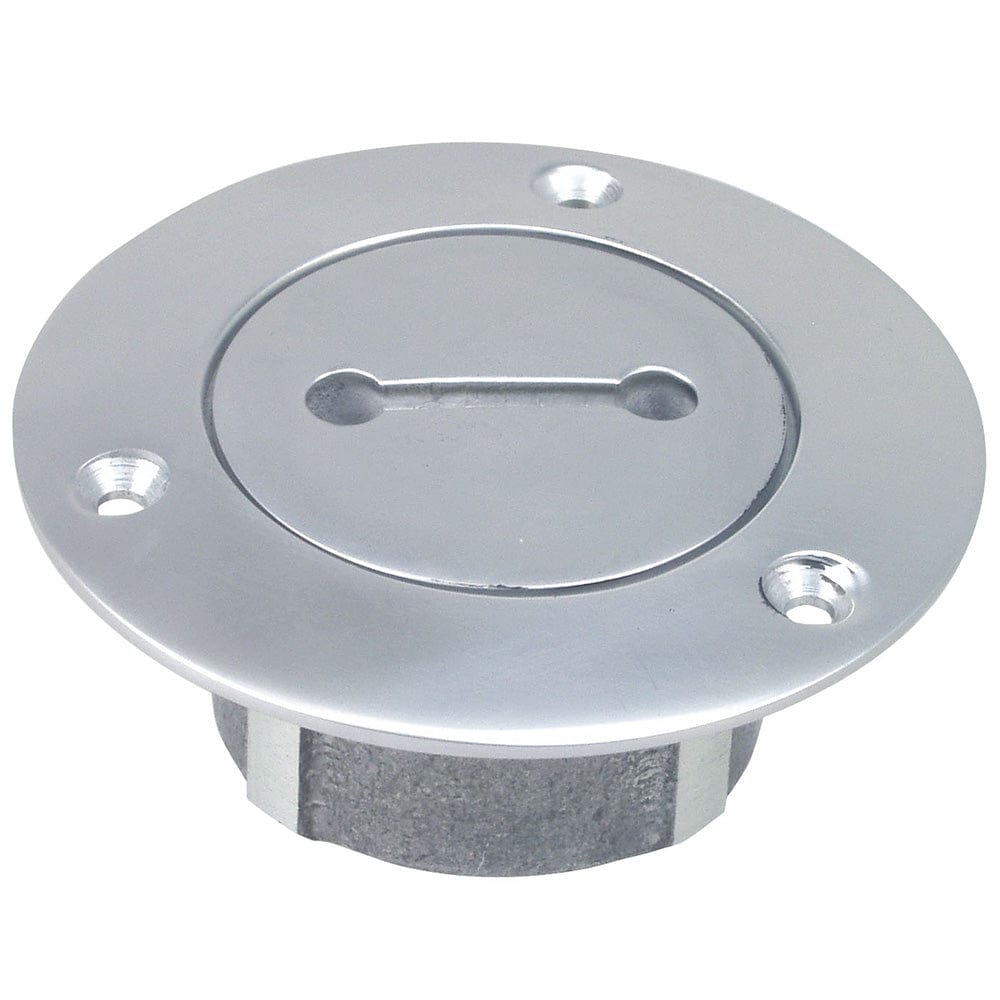 Perko 1" Chrome Unmarked Pipe Deck Plate [0528006CHR] - The Happy Skipper