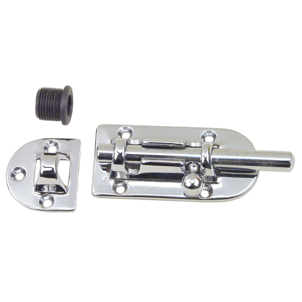 Perko 3" Chrome Barrel Bolt [0947DP1CHR] - The Happy Skipper