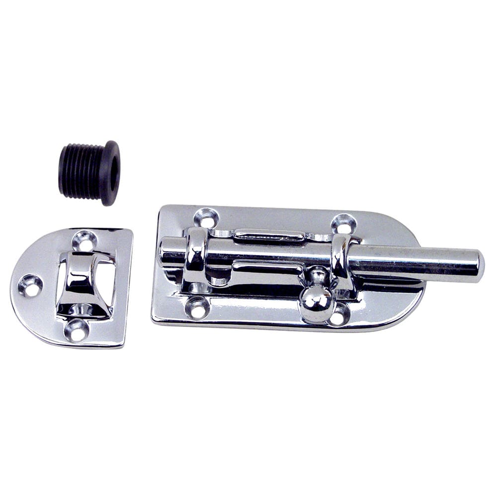 Perko Chrome Barrel Bolt - 4" [0947DP2CHR] - The Happy Skipper