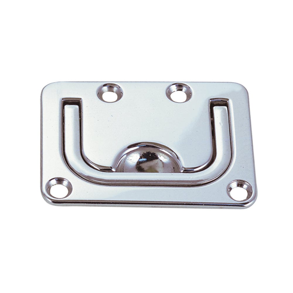 Perko Flush Lifting Handle - Chrome Plated Zinc - 3" x 2-1/4" [1220DP0CHR] - The Happy Skipper