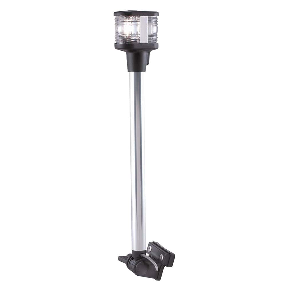 Perko Fold Down Combination Masthead/White All-Round Light - Horizontal Mount [1181DP0CHR] - The Happy Skipper
