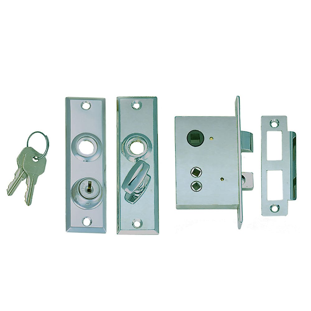 Perko Mortise Lock Set w/Bolt [0927DP0CHR] - The Happy Skipper