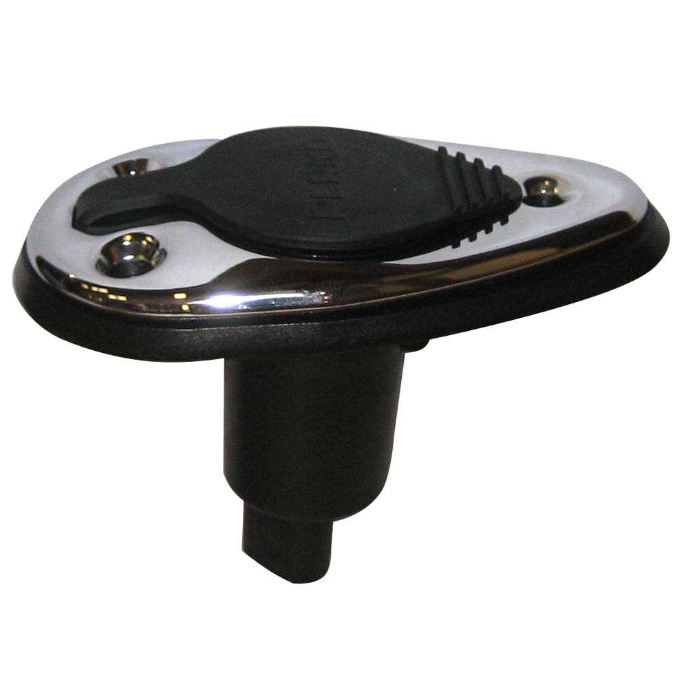 Perko Threaded Collar Pole Light Mounting Base - 2 Pin - Chrome Plated [1048P00DP] - The Happy Skipper