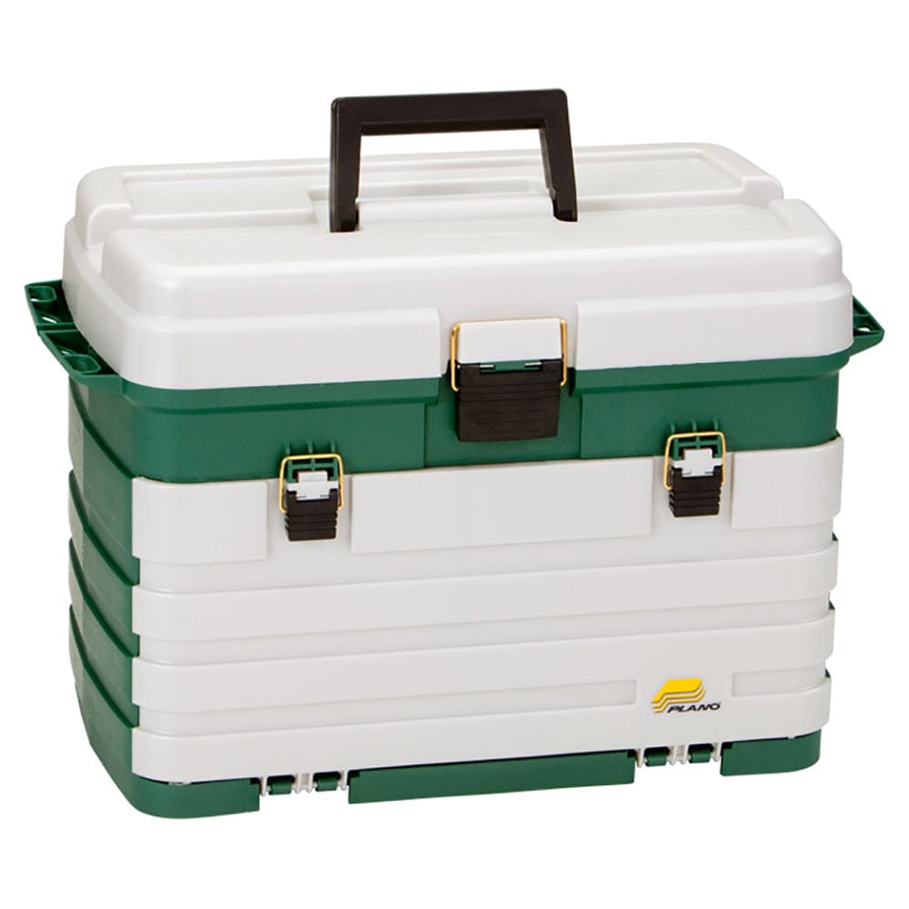 Plano 4-Drawer Tackle Box - Green Metallic/Silver [758005] - The Happy Skipper