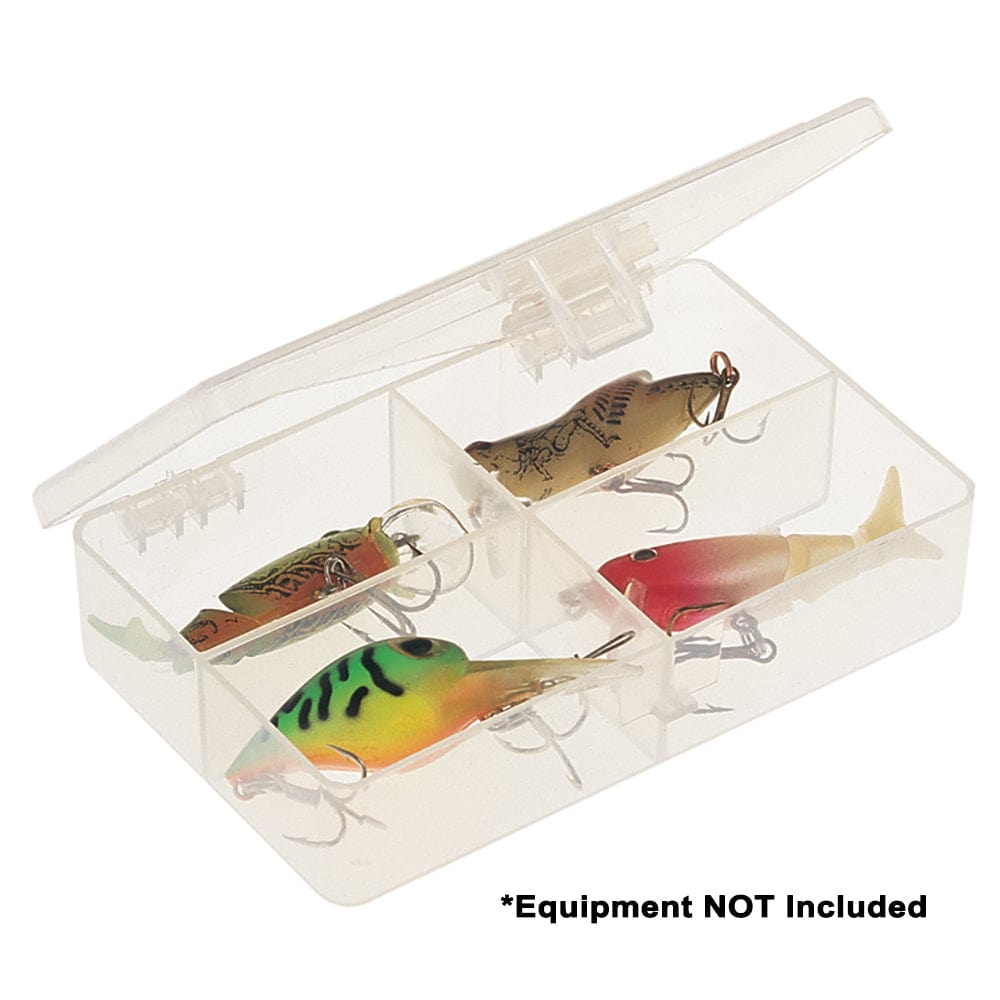 Plano Four-Compartment Tackle Organizer - Clear [344840] - The Happy Skipper