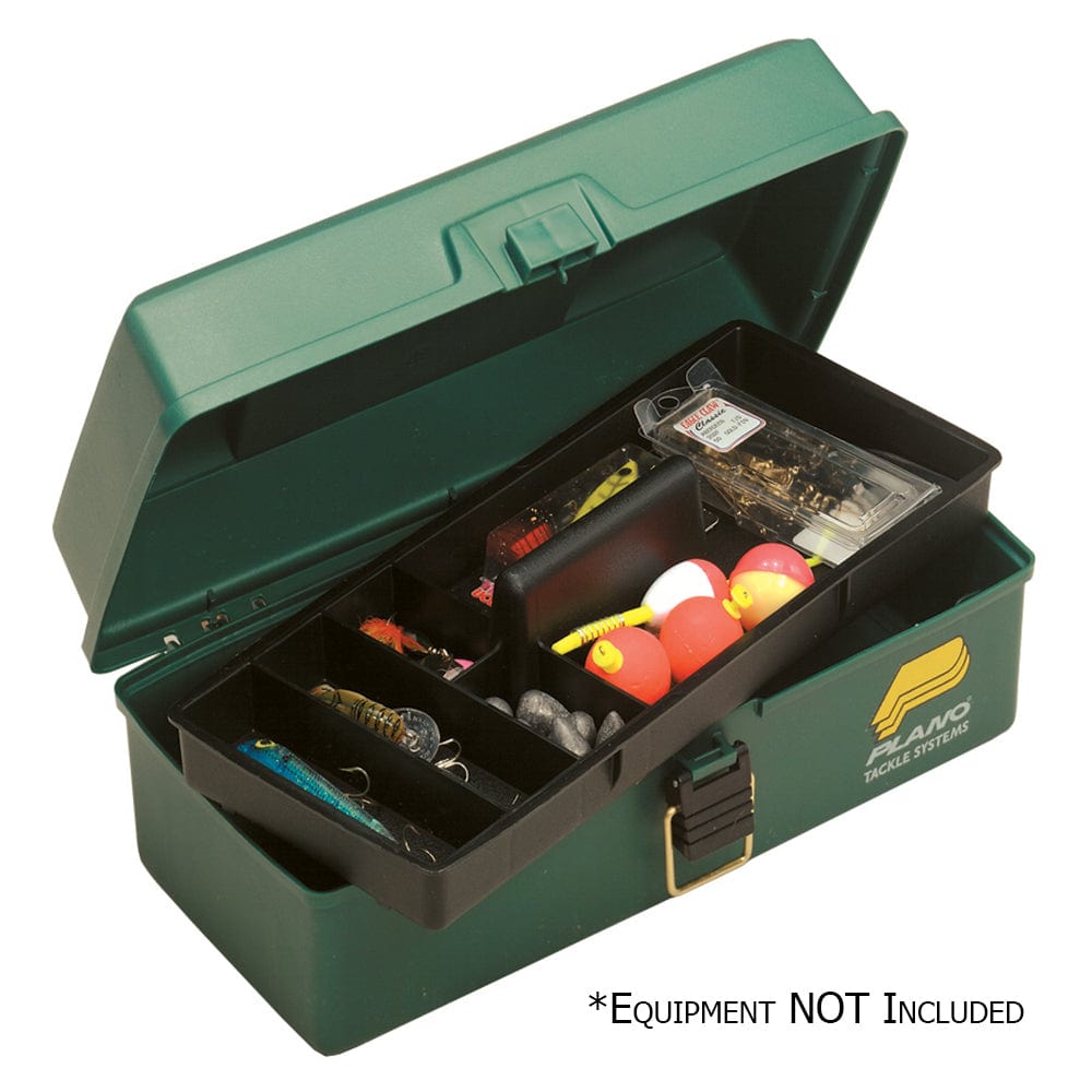 Plano One-Tray Tackle Box - Green [100103] - The Happy Skipper