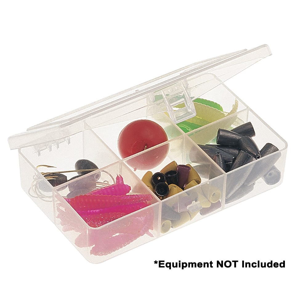 Plano Six-Compartment Tackle Organizer - Clear [344860] - The Happy Skipper