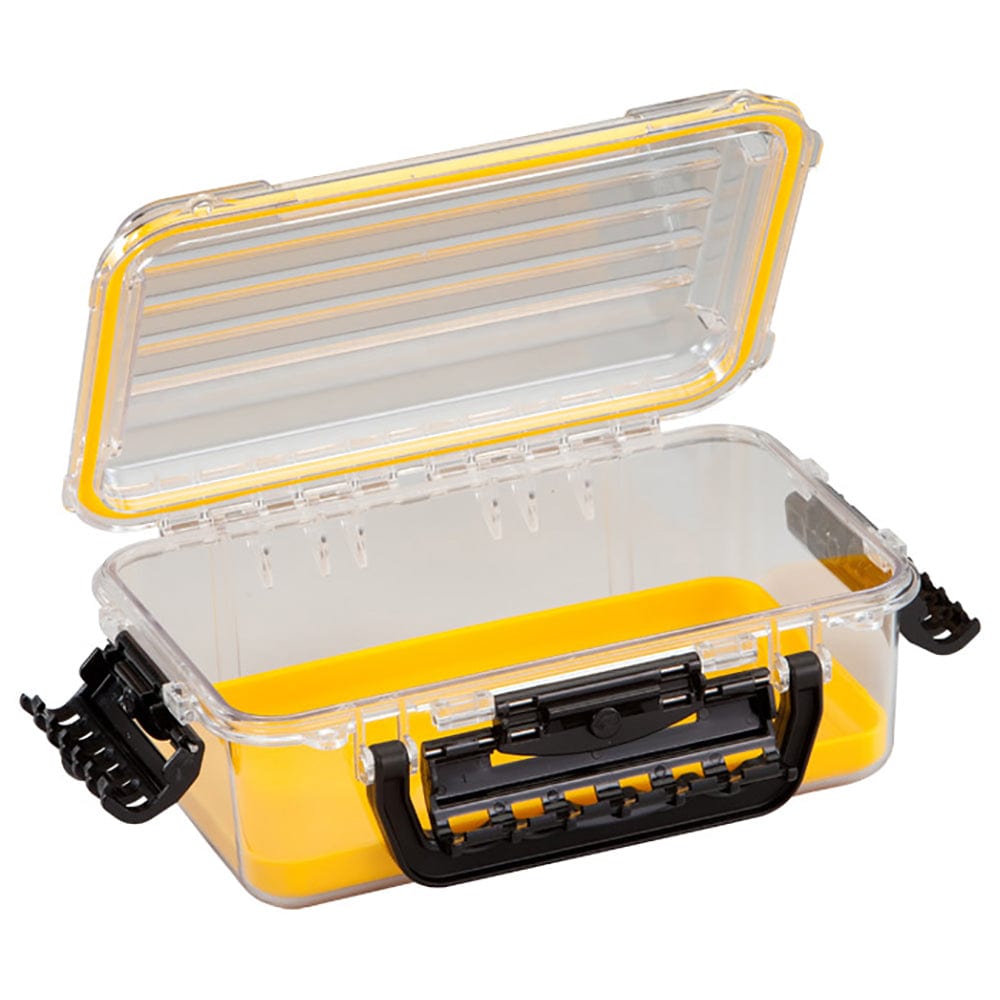 Plano Waterproof Polycarbonate Storage Box - 3600 Size - Yellow/Clear [146000] - The Happy Skipper