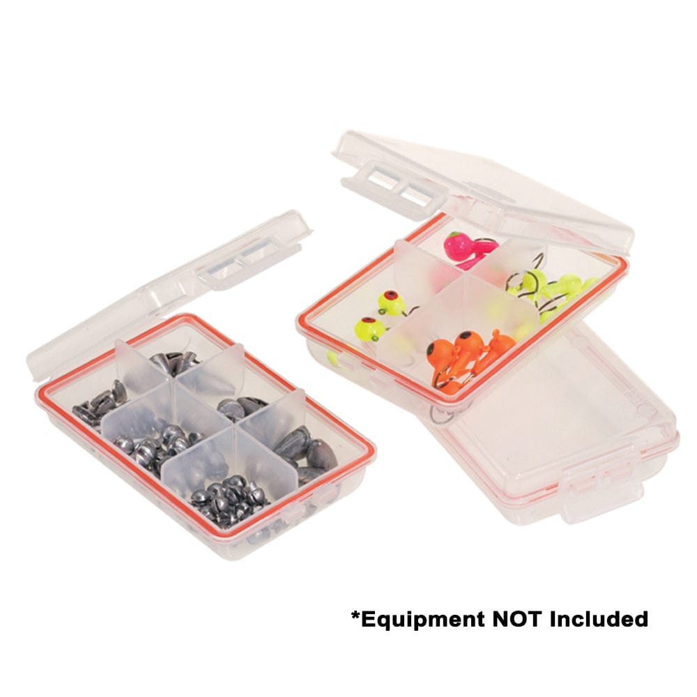 Plano Waterproof Terminal 3-Pack Tackle Boxes - Clear [106100] - The Happy Skipper