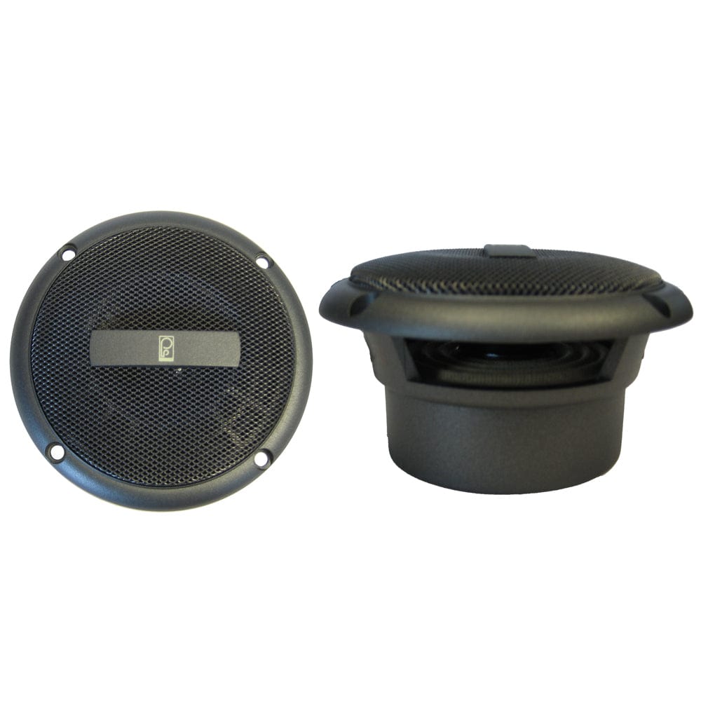 Poly-Planar MA-3013 3" 60 Watt Round Component Speakers - Gray [MA3013G] - The Happy Skipper