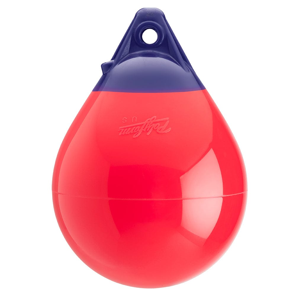 Polyform A-0 Buoy 8" Diameter - Red [A-0-RED] - The Happy Skipper