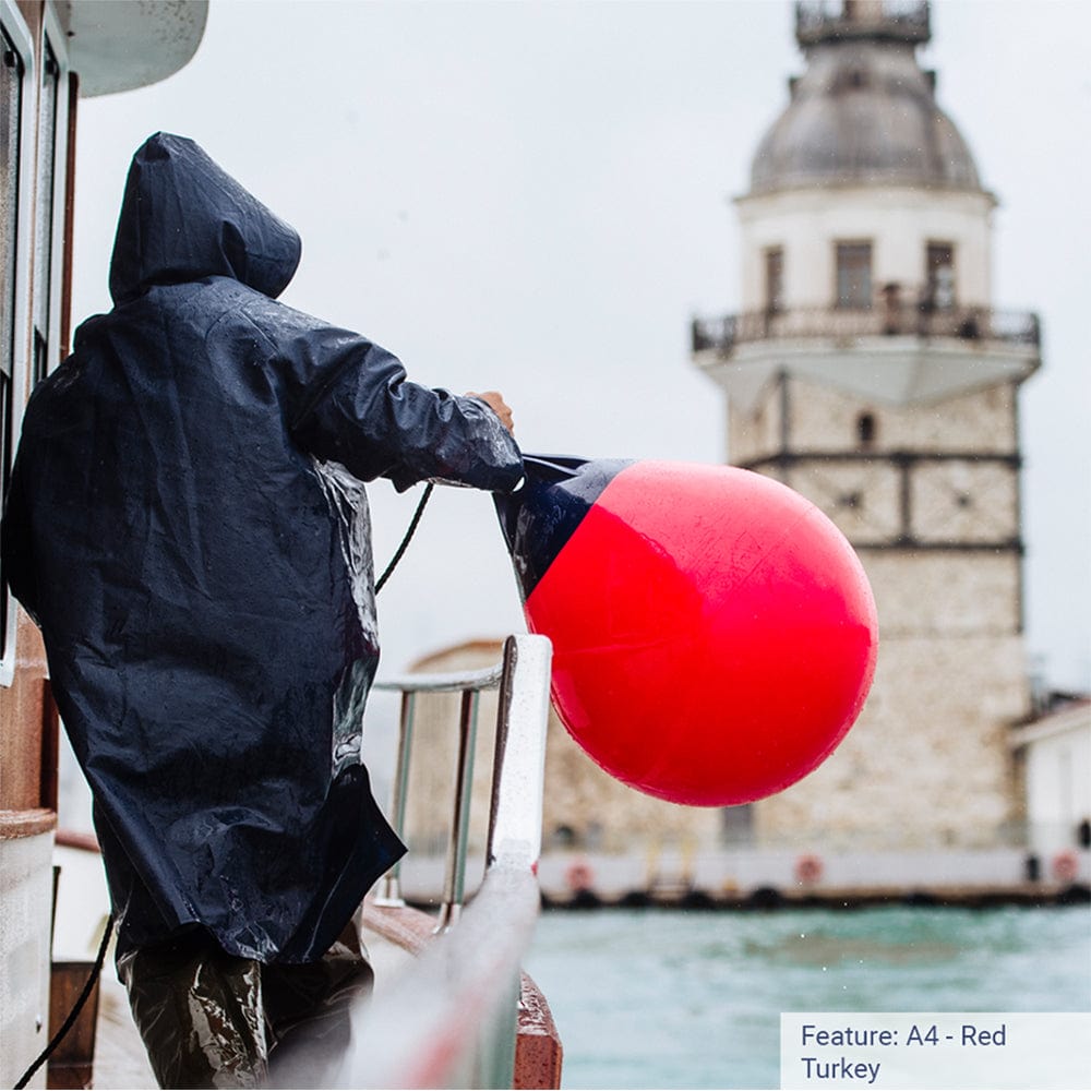 Polyform A-1 Buoy 11" Diameter - Red [A-1-RED] - The Happy Skipper