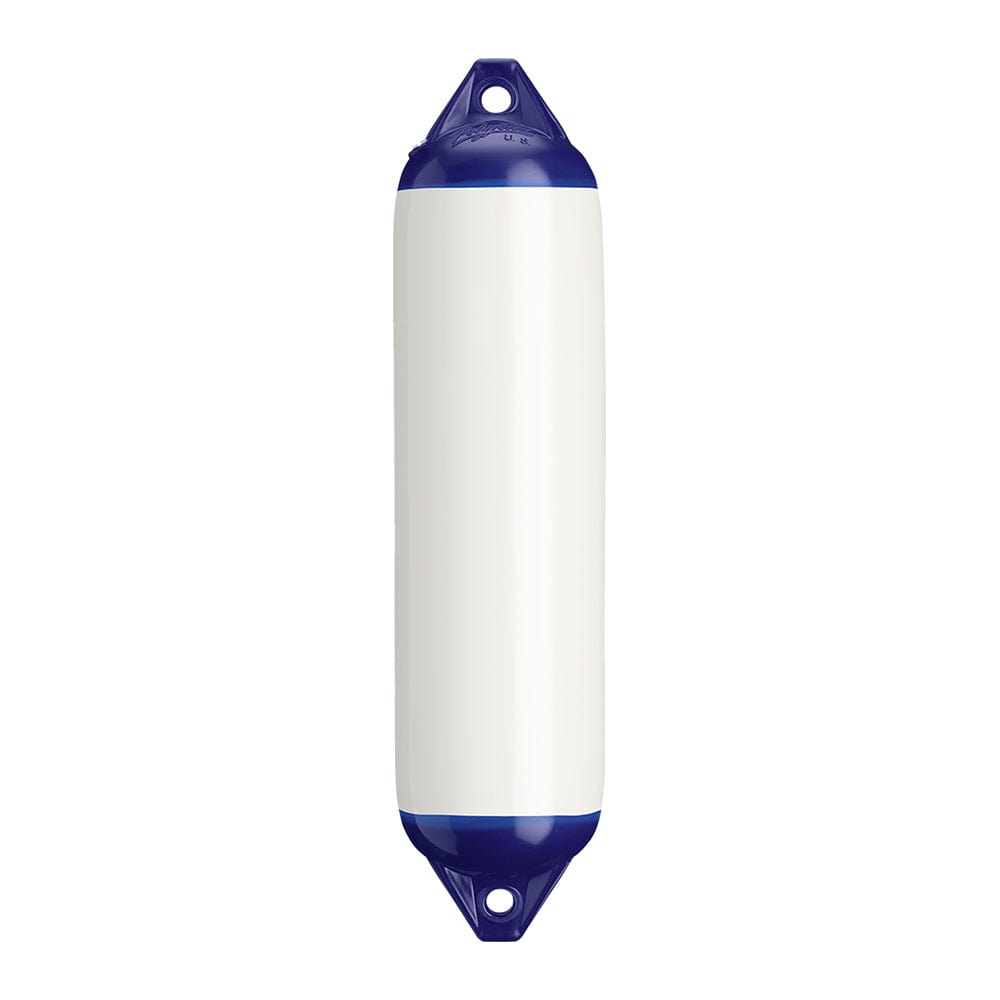 Polyform F-1 Twin Eye Fender 6" x 24" - White [F-1-WHITE] - The Happy Skipper