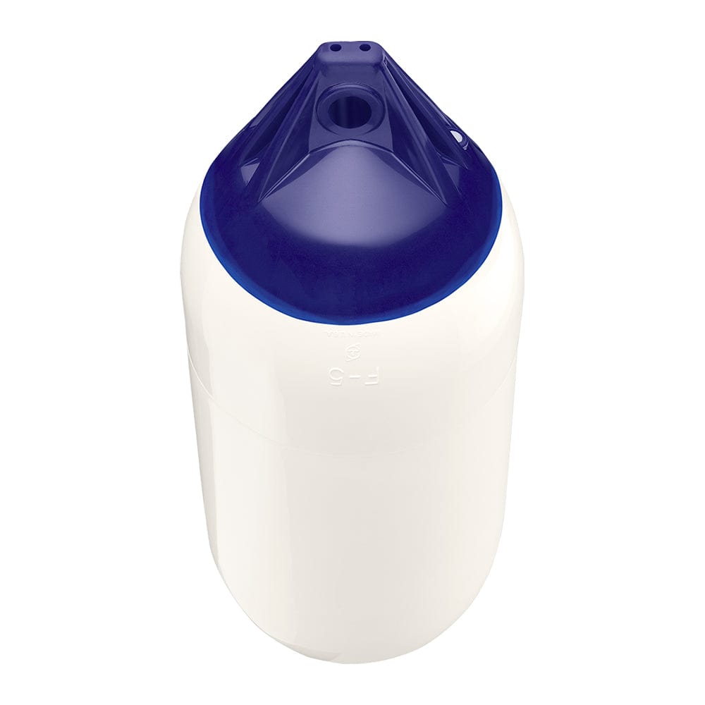 Polyform F-5 Twin Eye Fender 11" x 30" - White [F-5-WHITE] - The Happy Skipper