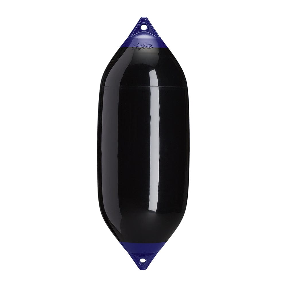 Polyform F-7 Twin Eye Fender 15" x 41" - Black [F-7-BLACK] - The Happy Skipper