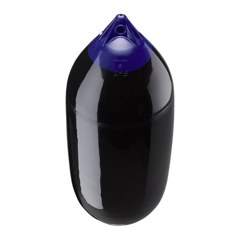 Polyform F-7 Twin Eye Fender 15" x 41" - Black [F-7-BLACK] - The Happy Skipper